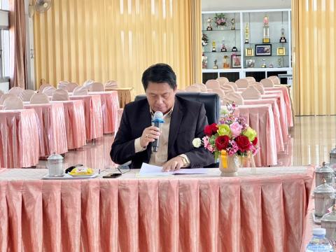 การประชุมคณะกรรมการจัดทำข้อตกลงและรายงานผลการพัฒนางานตามข้อตกลง 