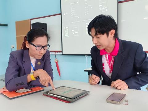 ร่วมสังเกตการณ์โรงเรียนในสังกัดที่รับการประกัน คุณภาพภายนอก ประจ