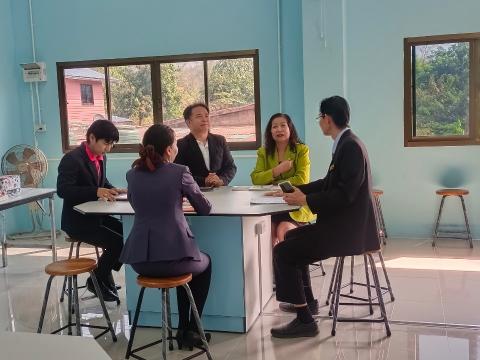 ร่วมสังเกตการณ์โรงเรียนในสังกัดที่รับการประกัน คุณภาพภายนอก ประจ