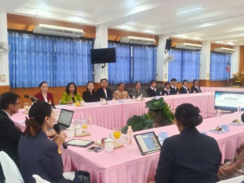 ร่วมสังเกตการณ์โรงเรียนในสังกัดที่รับการประกัน คุณภาพภายนอก ประจ