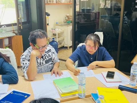 การพัฒนาหลักสูตรสถานศึกษาและหลักสูตรกลุ่มสาระการเรียนรู้ เพื่อยก