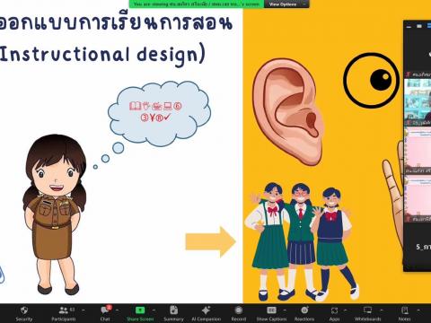 การอบรมเชิงปฏิบัติการ "การพัฒนาแผนการจัดการเรียนรู้ ที่มีคุ